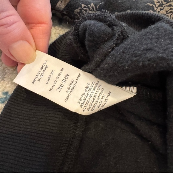 Women’s size small Santa Cruz pull over hoodie black bronze bones roses logo - Picture 8 of 8